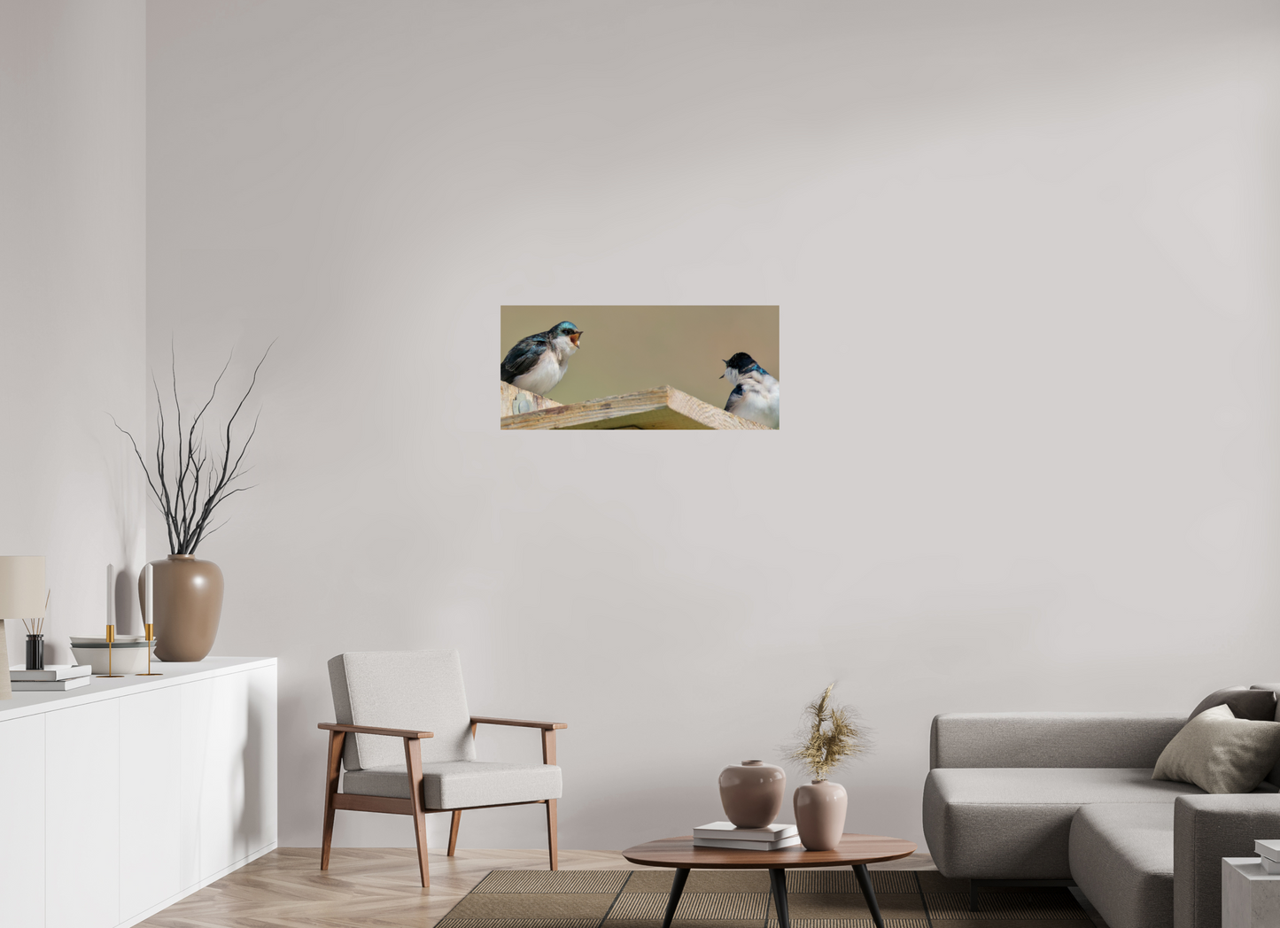 Screaming house sparrows