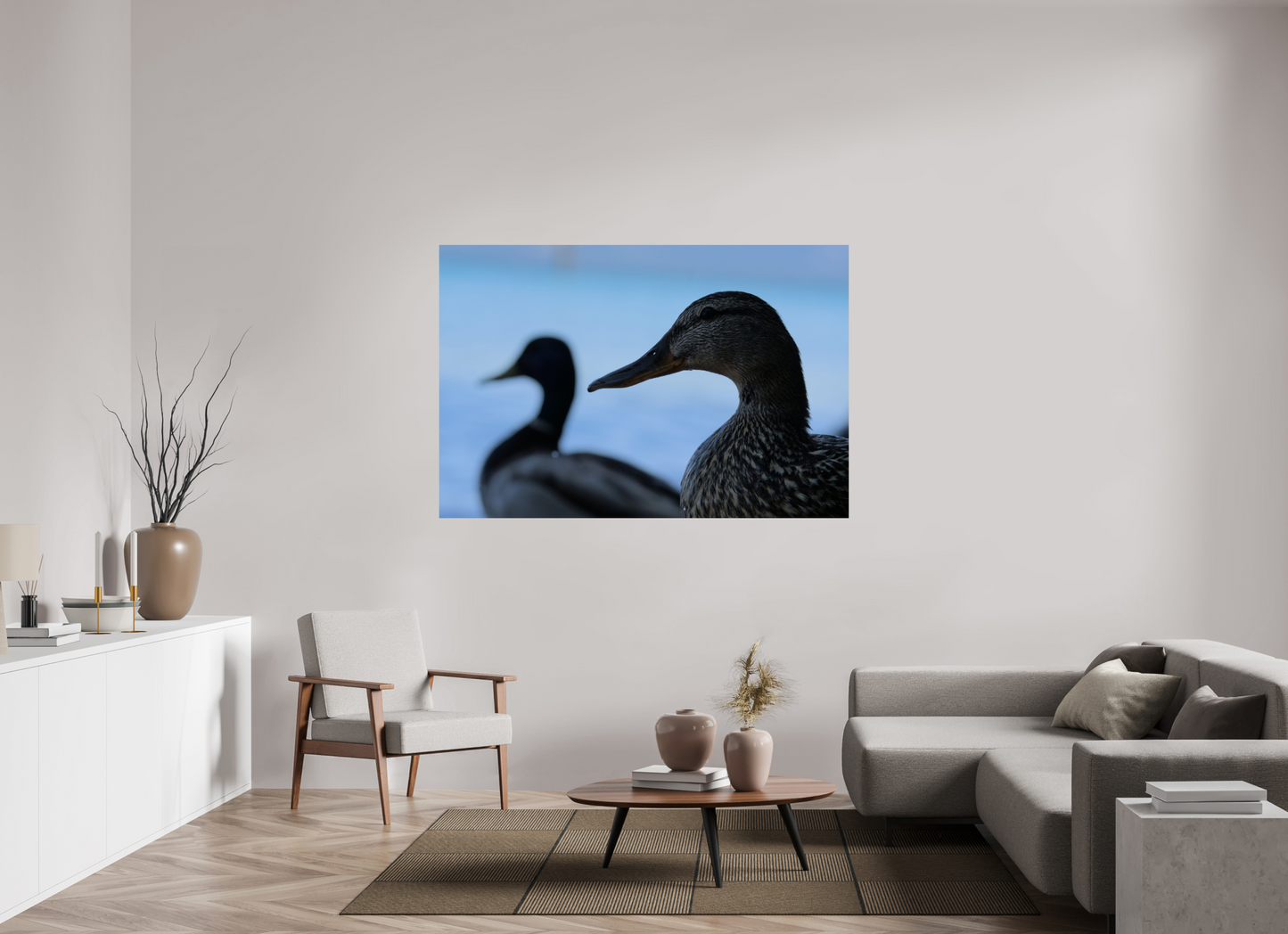 nonbird in profile